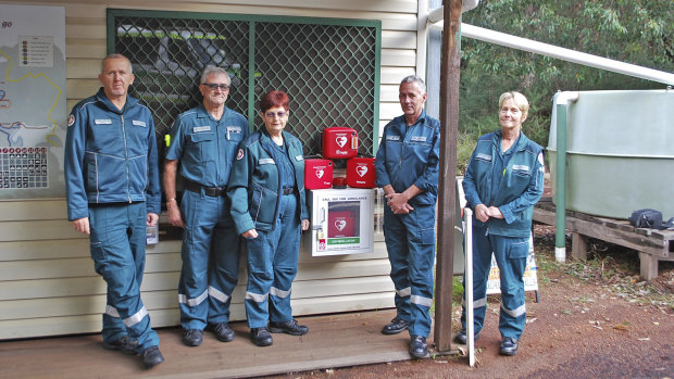 Pinjarra paramedics work in conjunction with four nearby volunteers based in Dwellingup.