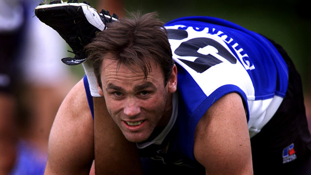 David King during his North Melbourne days.