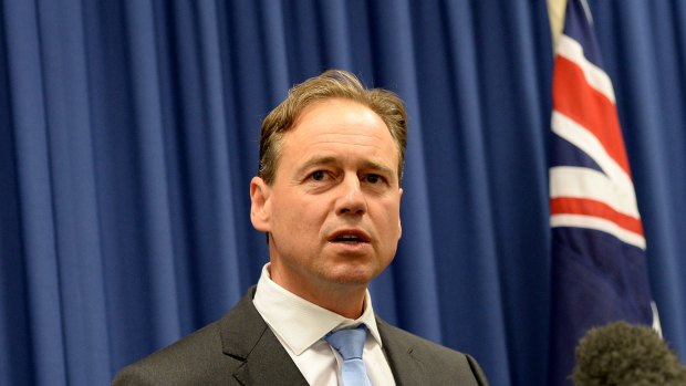 Health Minister Greg Hunt has outlined changes to the government's controversial e-health records system.