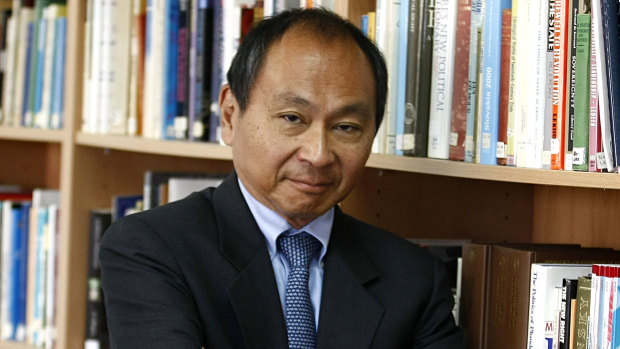 Subdued: Francis Fukuyama still labels our current state as "the globalisation of democracy".