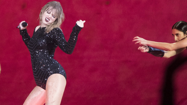 The show was Swift's first in Sydney in three years.