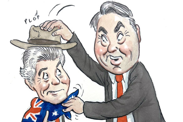 High commissioner Stephen Smith’s (left) attempt to cancel an Australia Day event in the UK didn’t go down well with Deputy Prime Minister Richard Marles.