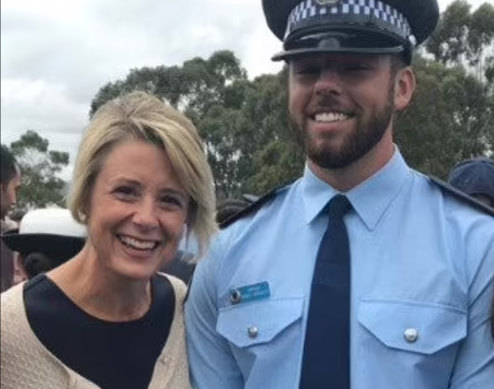 Daniel Keneally pictured with his mother, former NSW premier and federal senator Kristina Keneally.