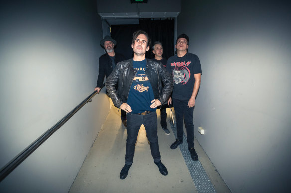 Triple J favourite: Phil Jamieson and Grinspoon. 