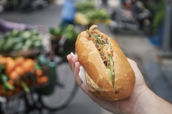 Banh mi: a Vietnamese classic.