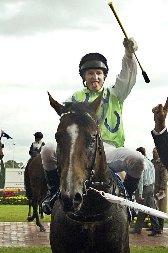 Craig Newitt on Snitzel in 2005.