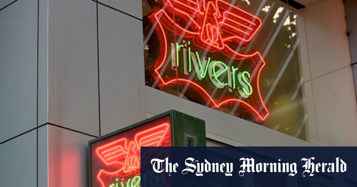 Rivers stores to shut in April