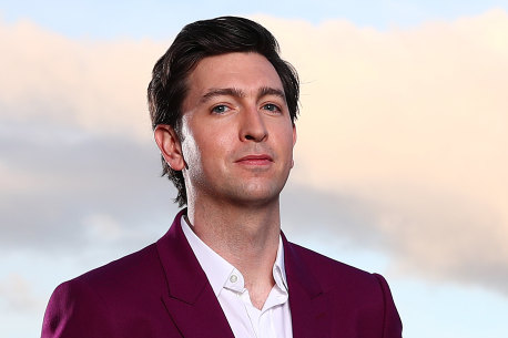 Two icons, one photo. Nicholas Braun who plays Cousin Greg in Succession, has been in Australia to promote the show’s fourth and final season.