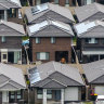 Median household wealth in Australia stalled during the past five years despite rising house prices.