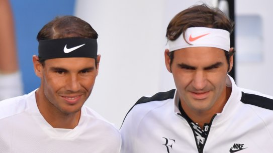 Committed to the cause: Rafael Nadal and Roger Federer have confirmed they will take part in a match to raise funds for Australia's bushfire relief effort.