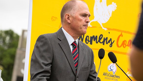 AFL Coaches Association chief Mark Brayshaw.