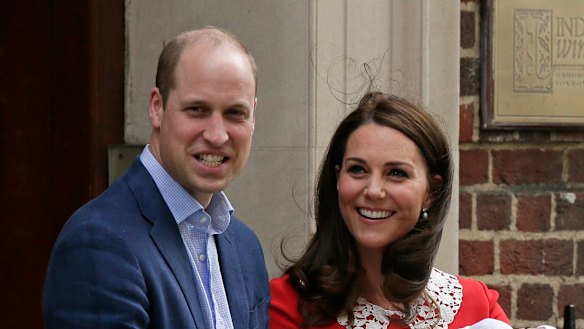 Prince William and Kate, Duchess of Cambridge, had their third child, Prince Louis.