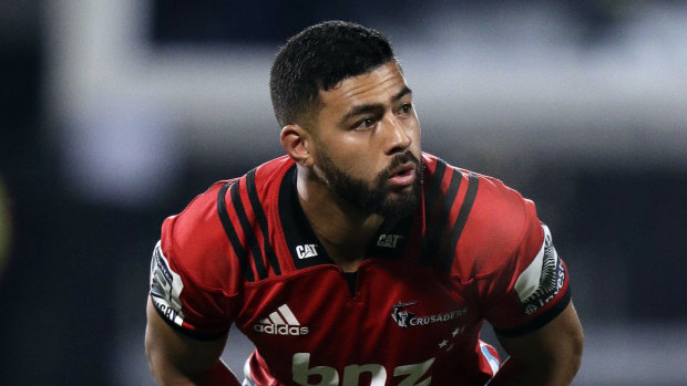 Richie Mo'unga is alleged to have spat beer at a woman and her friends during a night out during the Crusaders' tour of South Africa.