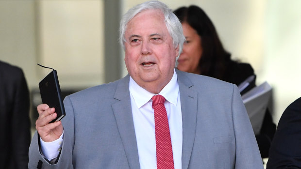 Clive Palmer will return to court in August.