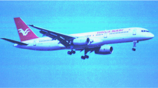 The Birgenair Boeing 757 that crashed into the Atlantic Ocean, shortly after taking off from the Dominican Republic, with 189 people on board.