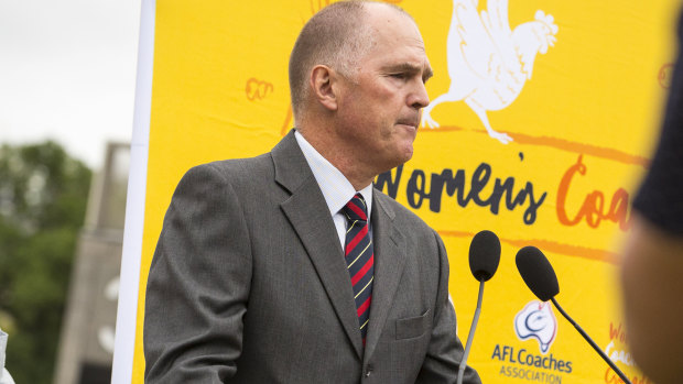 AFL Coaches Association chief Mark Brayshaw.