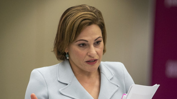Jackie Trad came under fire over a contentious Woolloongabba property.