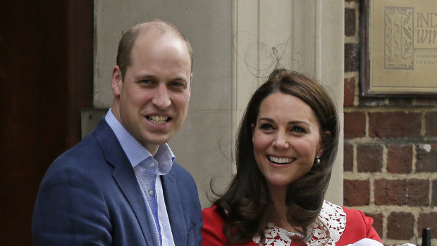 Prince William and Kate, Duchess of Cambridge, had their third child, Prince Louis.
