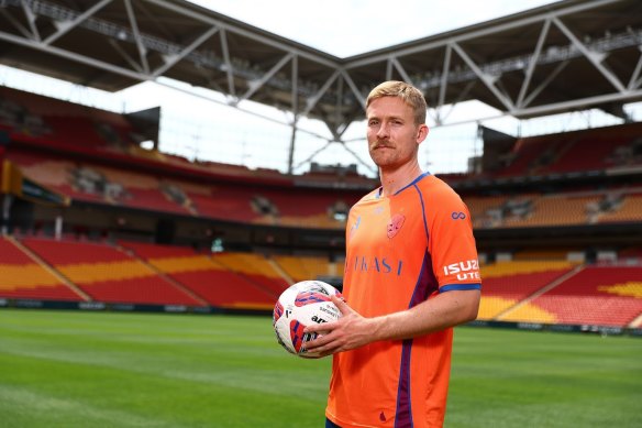 Ben Halloran has returned to the Brisbane Roar, determined to guide the club back to its glory days.