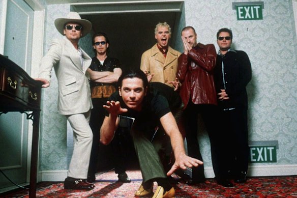 INXS have won the Hottest 100 Australian songs of all time with their 1987 hit Never Tear Us Apart.