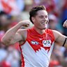 Hayden McLean kicked four goals against Richmond