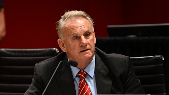Mark Latham had Robinson in his sights.