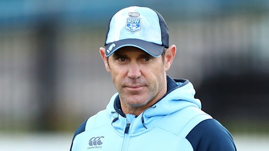 Blues coach Brad Fittler.