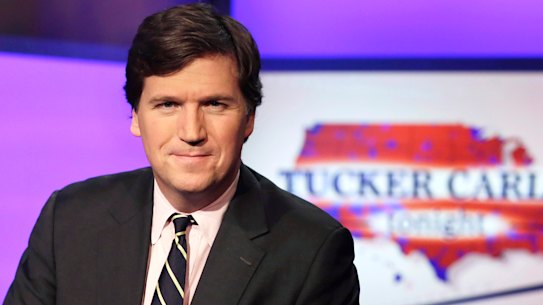 Tucker Carlson reportedly earned $US10 million per year.