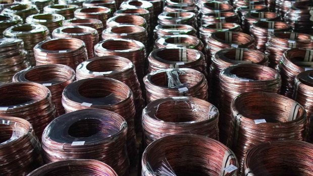 Chasing copper: Rio Tinto says steel production in China at saturation point