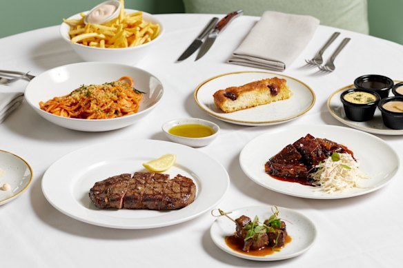 Surf and turf at Black Hide.