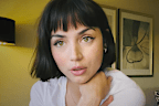 Ana de Armas with a French bob haircut