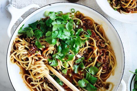 Hokkein bolognese.