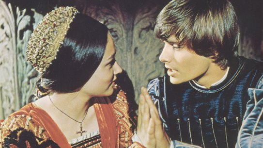 Some inappropriate social distancing from Zeffirelli's Romeo and Juliet.