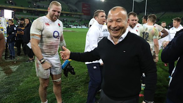 Jones made James Haskell part of the spine of the England set up until the back rower’s retirement in 2019.