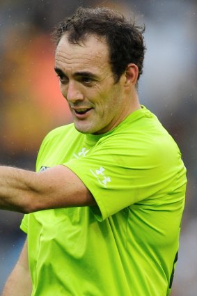 Former AFL umpire Troy Pannelll in 2012.