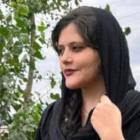 Iranian woman Mahsa Amini died on Friday in detention in Iran.