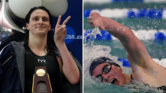 Transgender athlete Lia Thomas