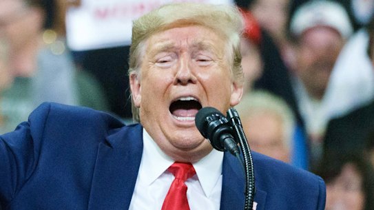 Donald Trump called Hunter Biden a "loser" at the campaign event in Minneapolis.