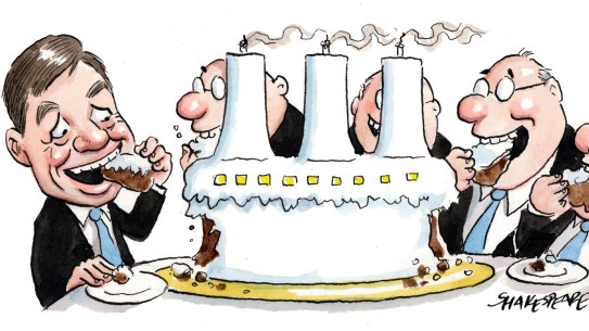 Energy Minister Angus Taylor hosted a fundraising private dinner with industry lobbyists on Tuesday.