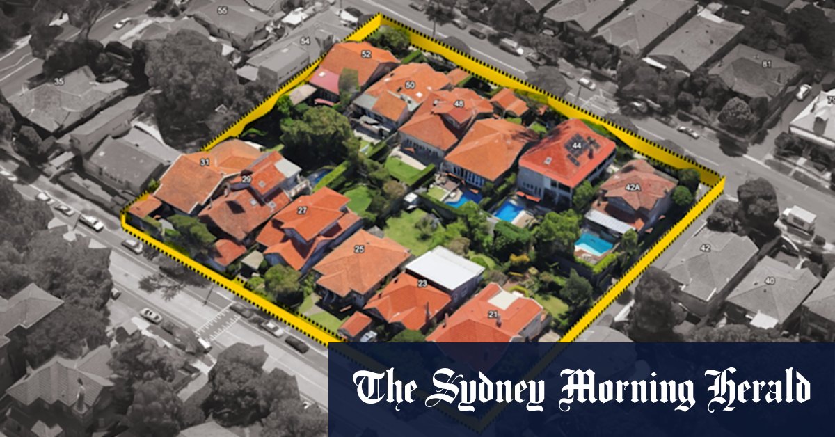 The 12 Mosman houses that are making way for up to 100 new apartments