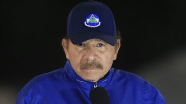 Nicaragua’s President Daniel Ortega.