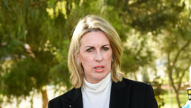 Opposition health spokeswoman and senior Liberal MP Georgie Crozier.