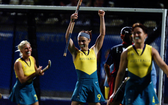 The Hockeyroos were far too good for China and booked a spot in the gold medal match.