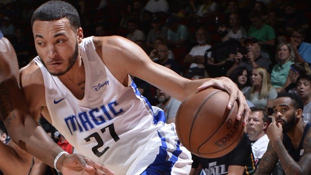 South East Melbourne Phoenix signing Kendall Stephens played with Orlando Magic in the NBA Summer League last year. 