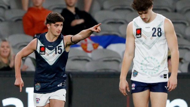 Vic Metro star Harry Sheezel is in the sights of the Kangaroos.