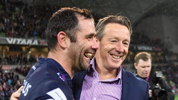 Gathering Storm ... Cameron Smith  and Craig Bellamy both have decisions on the horizon.