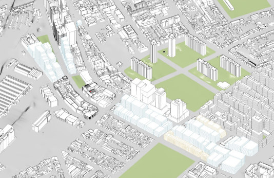 The scheme would allow taller buildings from Redfern station to McEvoy Street. 