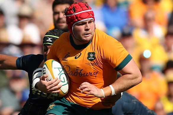 Wallabies captain Harry Wilson.