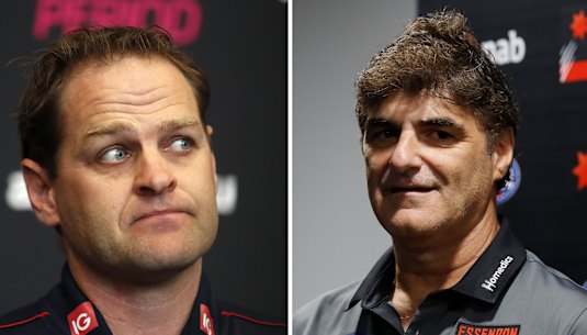 Football chief Josh Mahoney and recruiting boss Adrian Dodoro