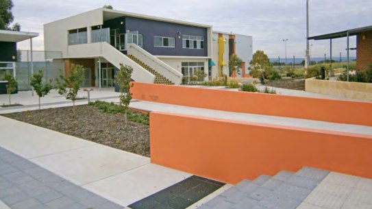 The Yeeda unit at Banksia Hill Detention Centre not long after it was completed in 2013.